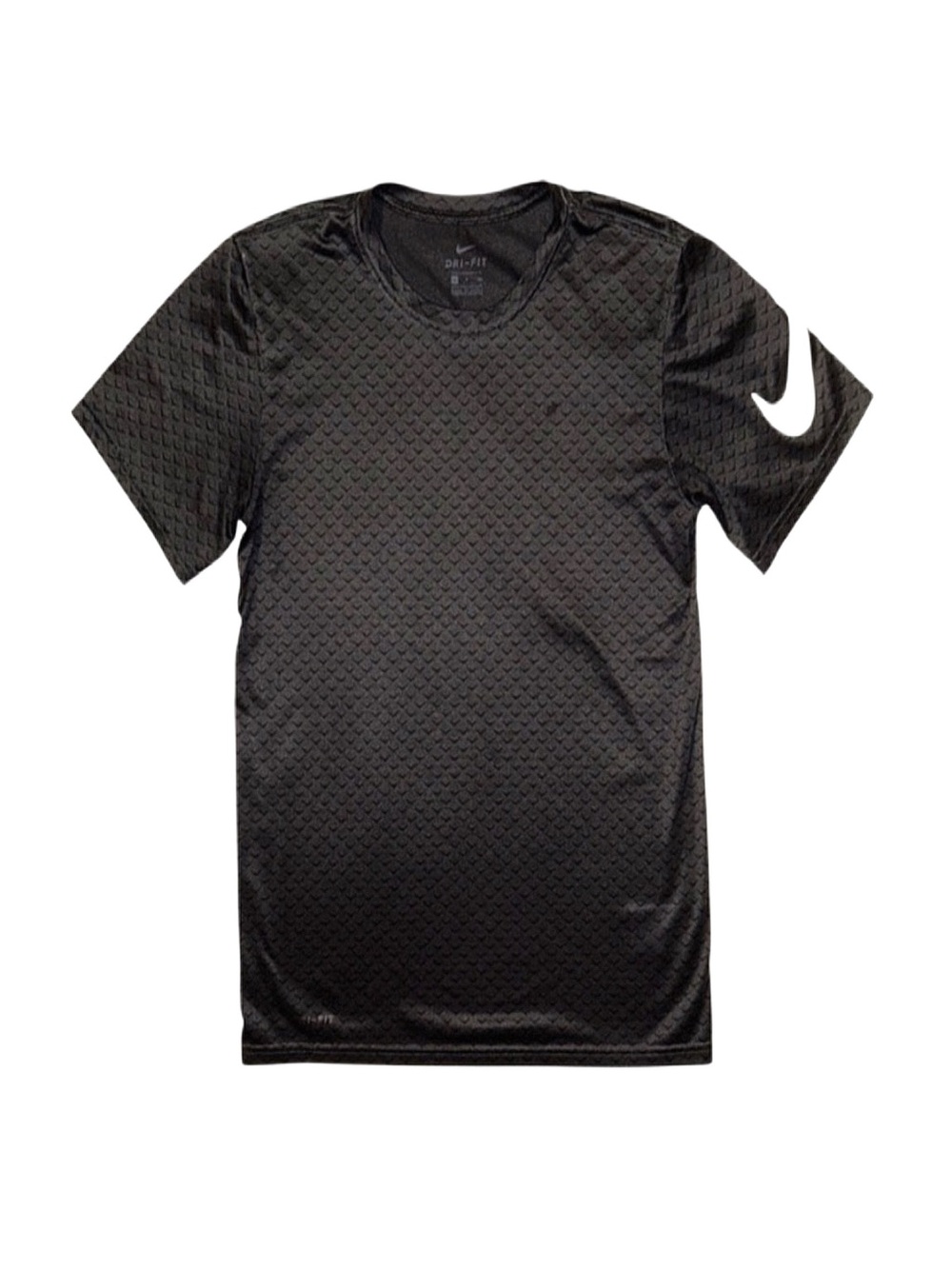 NIKE Men's Black Short Sleeve Shirt Dri Fit Size Small